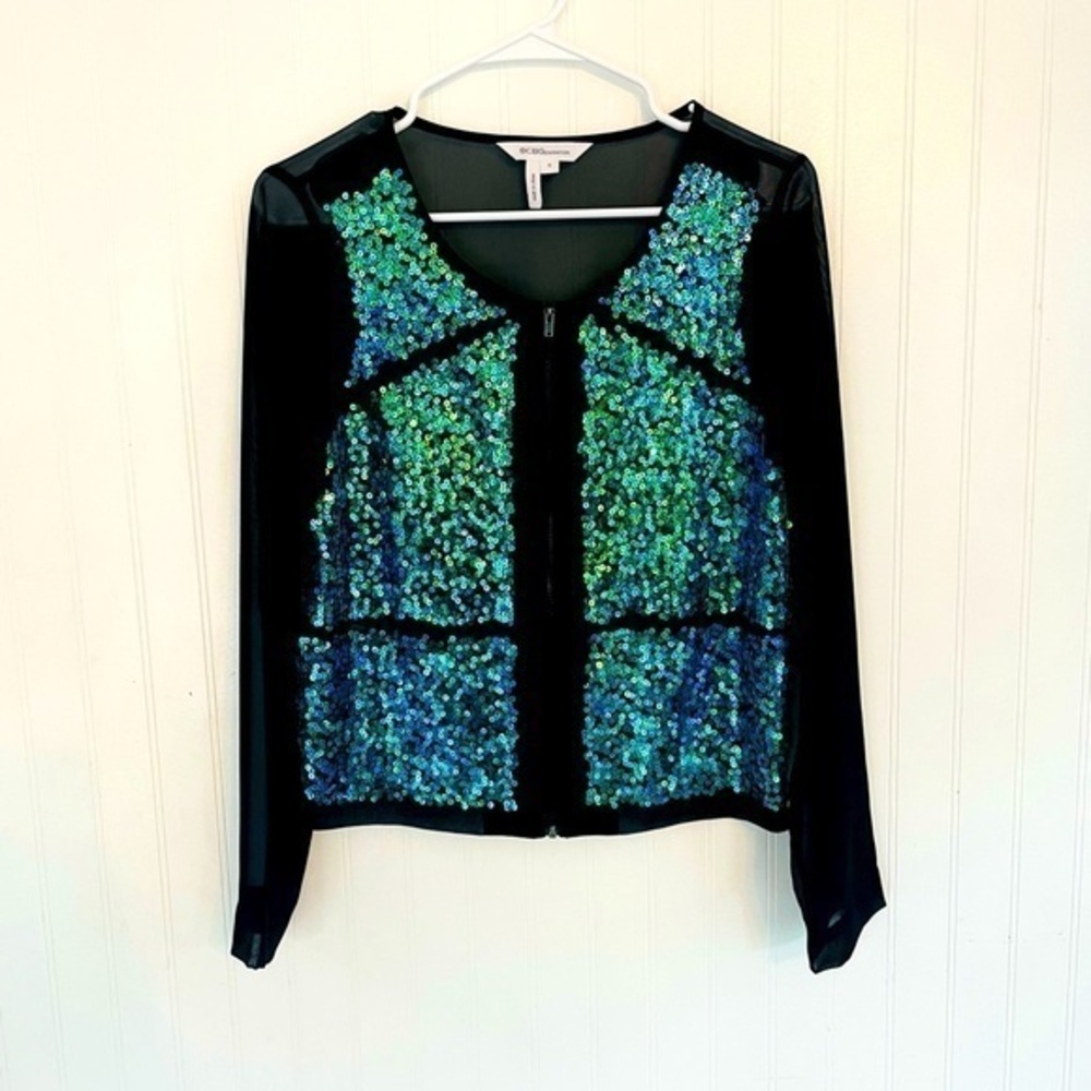 Bcbgeneration Sequin Top - Small - image 1